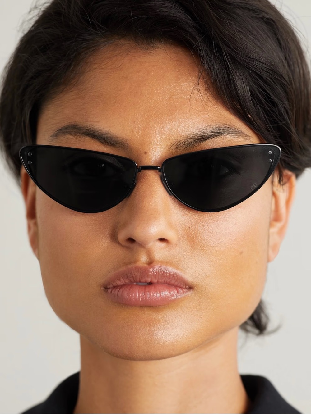 DIOR MissDior B1U Gunmetal/Smoke Cat Eye Sunglasses
